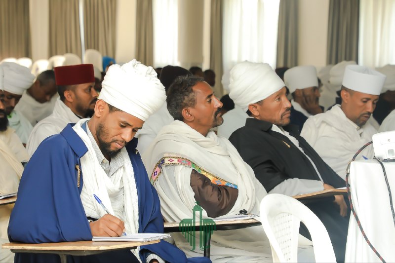 ለደብሩ ማሕበረ ካህናት በልዩ ልዩ ርዕሰ  ጉዳዮች ላይ ሥልጠና ተሰጠ።