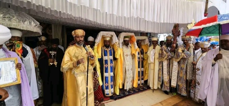 የገናናው መልአክ ቅዱስ ገብርኤል ዓመታዊ በዓል በኬሚሴ ደብረ ገነት ቅዱስ ገብርኤልና ቅዱስ ሚካኤል ቤተክርስቲያን በድምቀት ተከበረ።